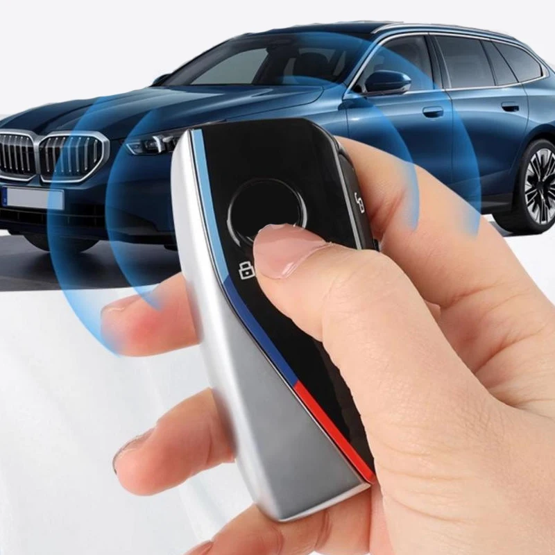 Zinc Alloy Car Key Case Cover Shell Protector Metal-Finish Key Cover For BMW New 5 7 Series iX X1 X5 G70 G09 M3
Zinc Alloy Car Key Case Cover Shell Protector Metal-Finish Key Cover For BMW New 5 7 Series iX X1 X5 G70 G09 M3
