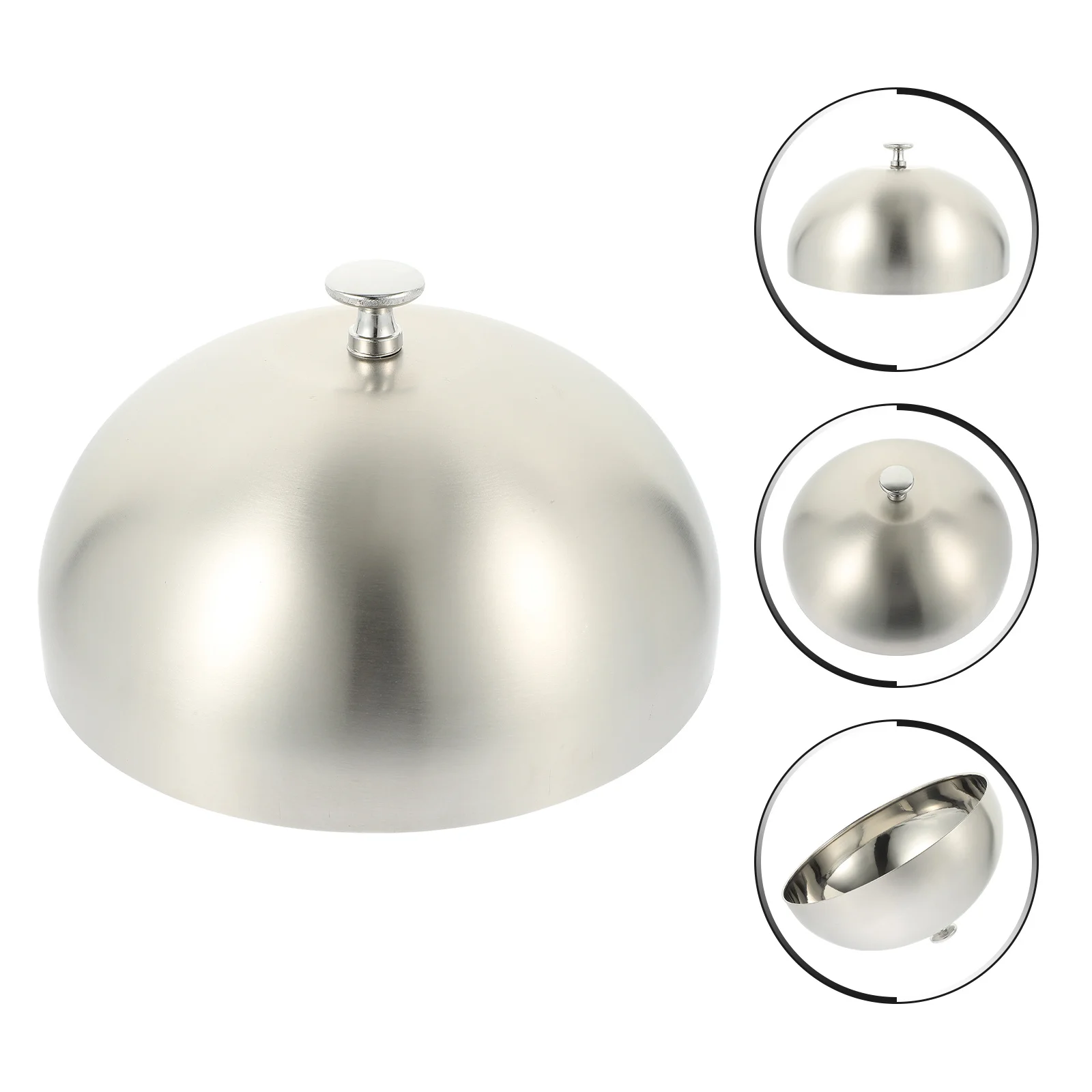 Oil Proof Stainless Steel Dish Cover for Food Protection in Kitchen Bbq Home Restaurant Sturdy Craftsmanship Convenient Handle
Oil Proof Stainless Steel Dish Cover for Food Protection in Kitchen Bbq Home Restaurant Sturdy Craftsmanship Convenient Handle