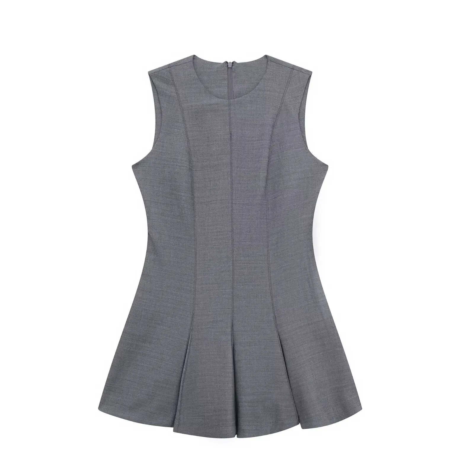 TRAFZA 2024 Women Summer New Fashion Skating Dress Vintage V-Neck Solid Casual Midi Dress Woman Elegant Chic Slim Dress TRAF
TRAFZA 2024 Women Summer New Fashion Skating Dress Vintage V-Neck Solid Casual Midi Dress Woman Elegant Chic Slim Dress TRAF