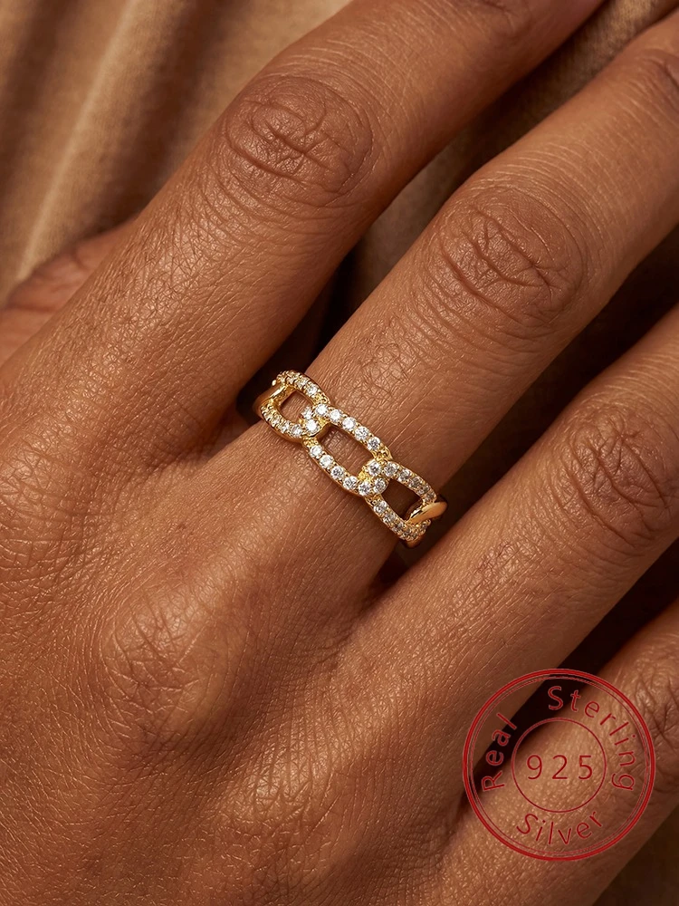 925 Sterling Silver Circle Fashion Exquisite Zircon Ring For Women Wedding Party Daily High Quality Fashion Fine Jewelry
925 Sterling Silver Circle Fashion Exquisite Zircon Ring For Women Wedding Party Daily High Quality Fashion Fine Jewelry