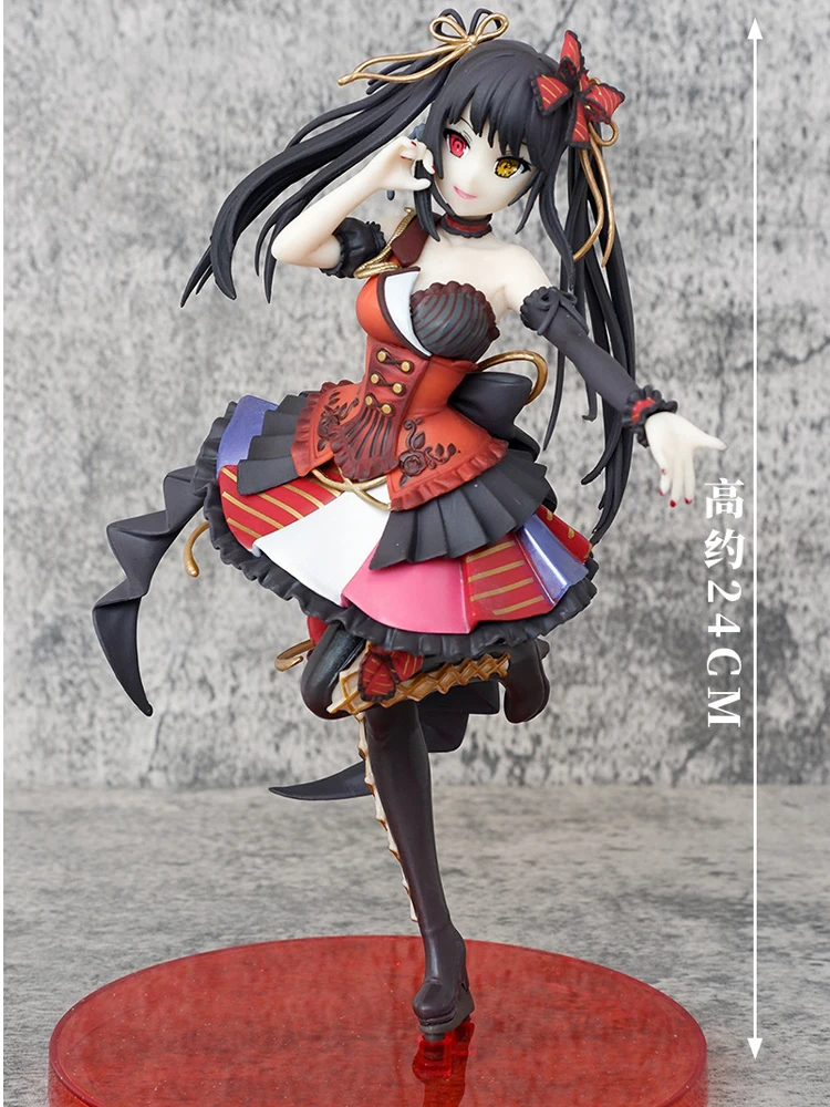 Битва свидания Tokisaki Kurumi Rumor Idol, стоячая модель, настольные украшения, куклы ручной работы в штучной упаковке
Битва свидания Tokisaki Kurumi Rumor Idol, стоячая модель, настольные украшения, куклы ручной работы в штучной упаковке