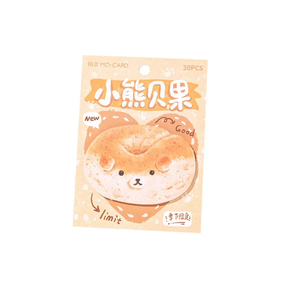 30 Sheets Paper Animal Bread Toast Sticky Note Pads Self-Adhesive School Stationery Memo Notepad Toast Sticky
30 Sheets Paper Animal Bread Toast Sticky Note Pads Self-Adhesive School Stationery Memo Notepad Toast Sticky