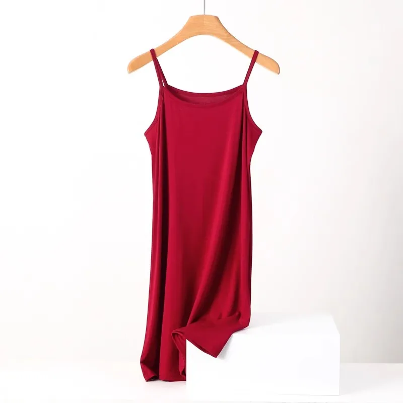 Spring Summer 2024 Women Tank Dress Casual Modal Sleeveless Dress Female Solid color O-Neck Dresses
Spring Summer 2024 Women Tank Dress Casual Modal Sleeveless Dress Female Solid color O-Neck Dresses