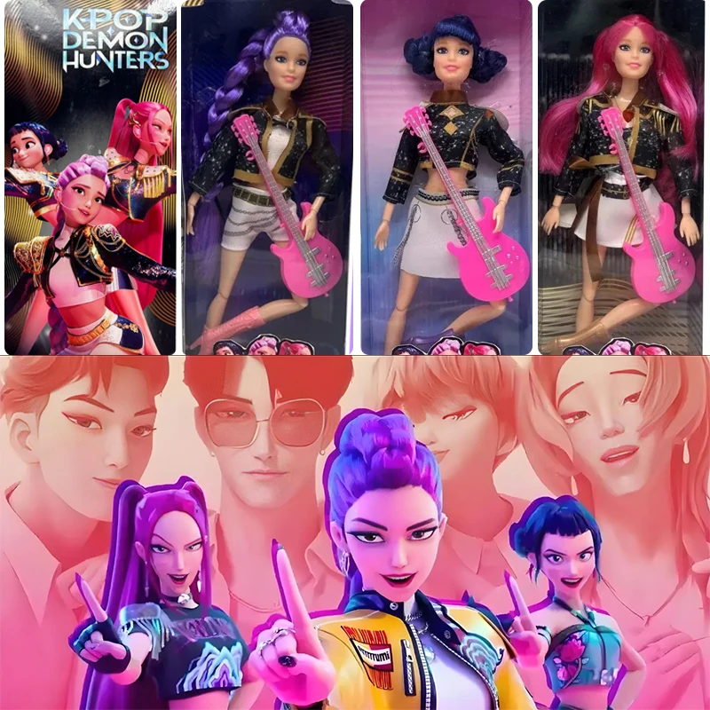 2025 HUNTR/X K-pop Demon Hunters Highly Restored Character Vinyl Toys Rumi/Mira/Zoey Ideal Surprise Birthday Gifts For Girls
2025 HUNTR/X K-pop Demon Hunters Highly Restored Character Vinyl Toys Rumi/Mira/Zoey Ideal Surprise Birthday Gifts For Girls