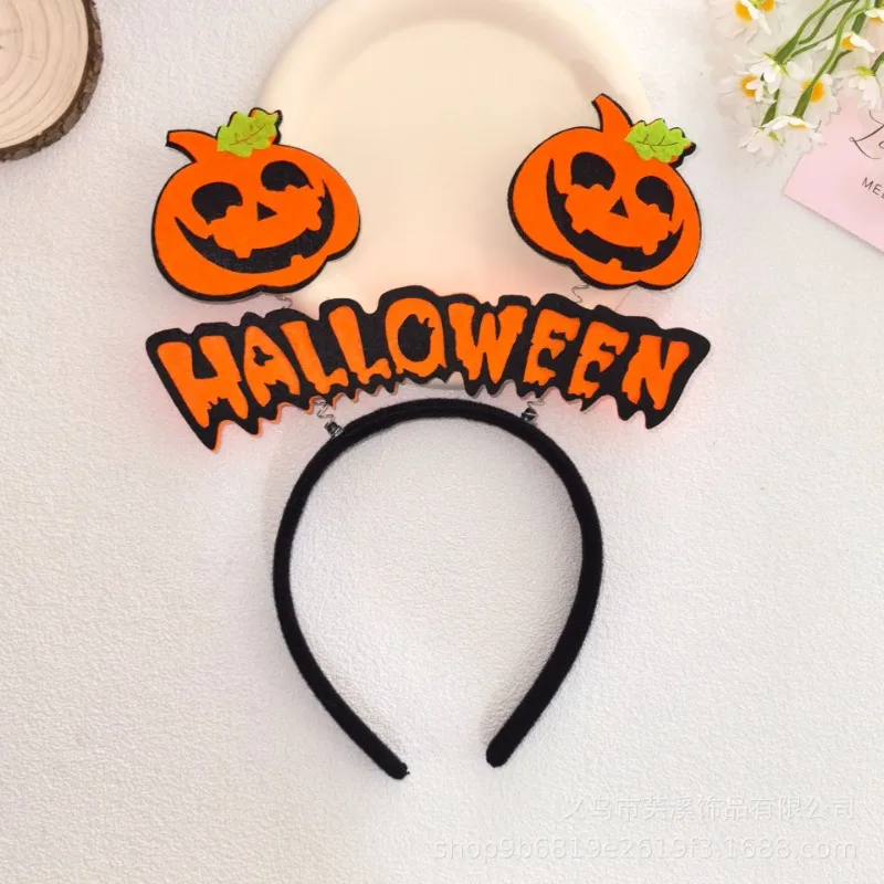 5pcs Halloween Party Pumpkin Headband Ghost Spider Web Prop Cosplay Headband Funny Holiday Hair Accessories
5pcs Halloween Party Pumpkin Headband Ghost Spider Web Prop Cosplay Headband Funny Holiday Hair Accessories