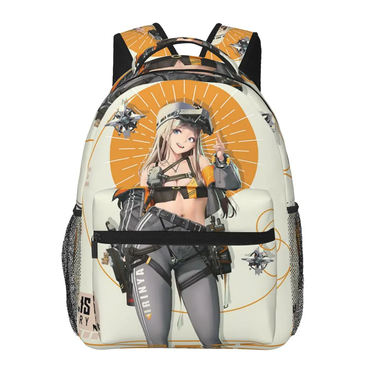 Nikke The Goddess Of Victory Стрельба Рюкзак для мобильных игр Рюкзак для мальчиков и девочек Сумка для книг Сумки на плечо Мужчины Женщины Детская школьная сумка
Nikke The Goddess Of Victory Стрельба Рюкзак для мобильных игр Рюкзак для мальчиков и девочек Сумка для книг Сумки на плечо Мужчины Женщины Детская школьная сумка