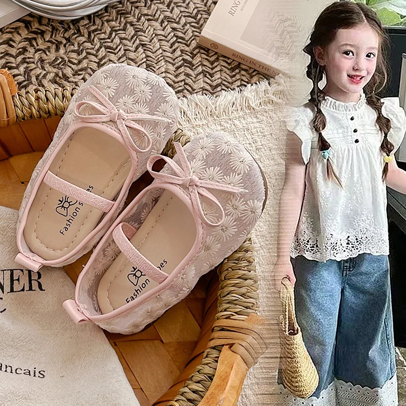 Mumoresip Kids Flat Shoes Mesh Breathable Girls Princess Sandals Soft Bottom Non-slip 2026 Summer New Children Casual Shoes
Mumoresip Kids Flat Shoes Mesh Breathable Girls Princess Sandals Soft Bottom Non-slip 2026 Summer New Children Casual Shoes