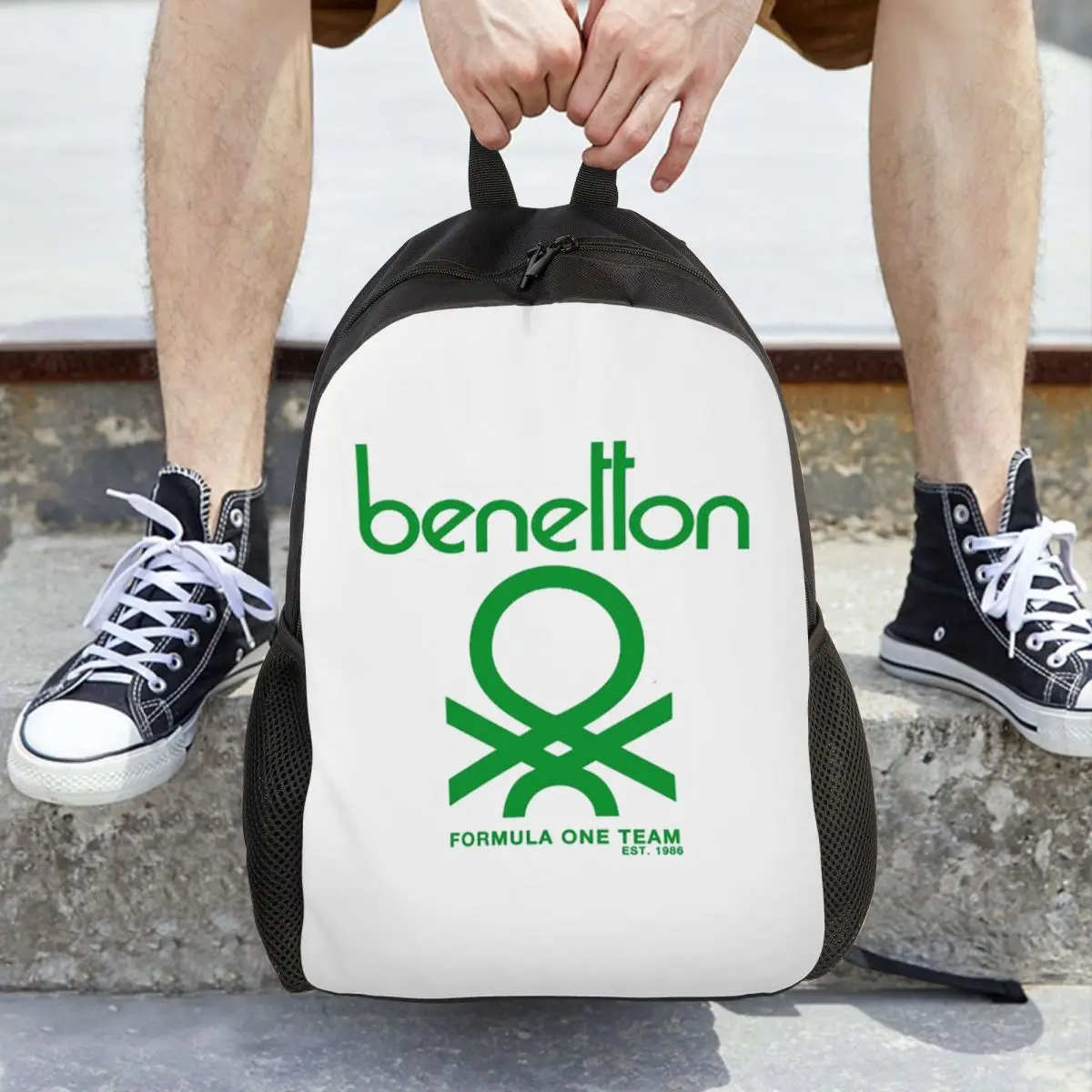 Benetton Backpack Daypack Large Capacity Kids BookBag School Bag Shoulder Bags for Men Women
Benetton Backpack Daypack Large Capacity Kids BookBag School Bag Shoulder Bags for Men Women