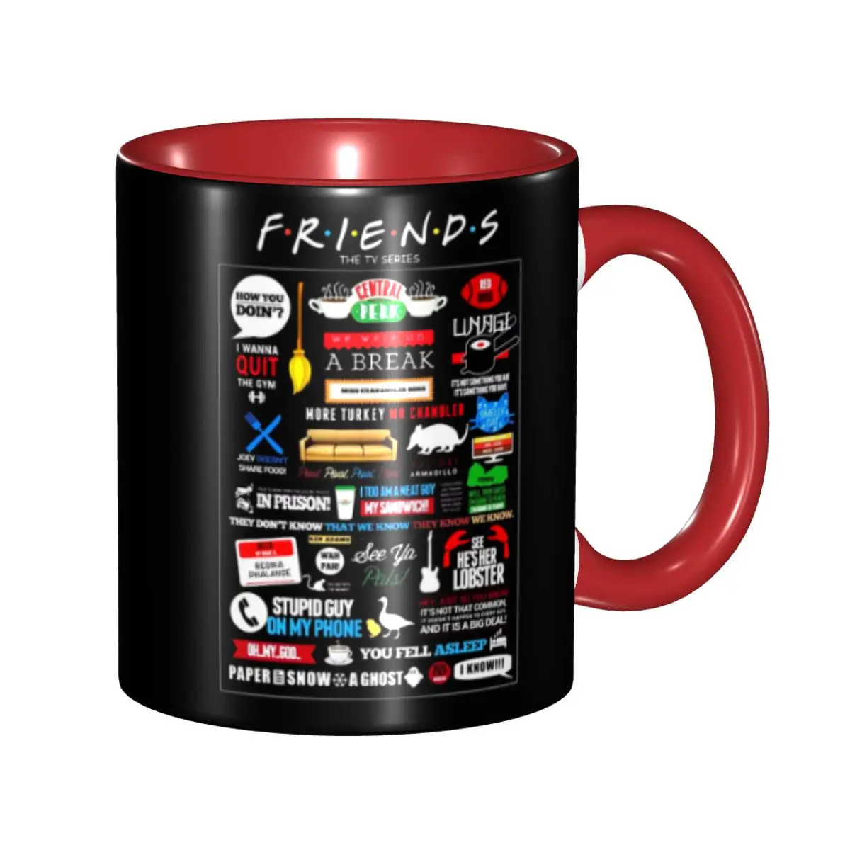 Customized Friends Logo Symbol Mug DIY Classic TV Show Ceramic Tea Milk Coffee Cups
Customized Friends Logo Symbol Mug DIY Classic TV Show Ceramic Tea Milk Coffee Cups