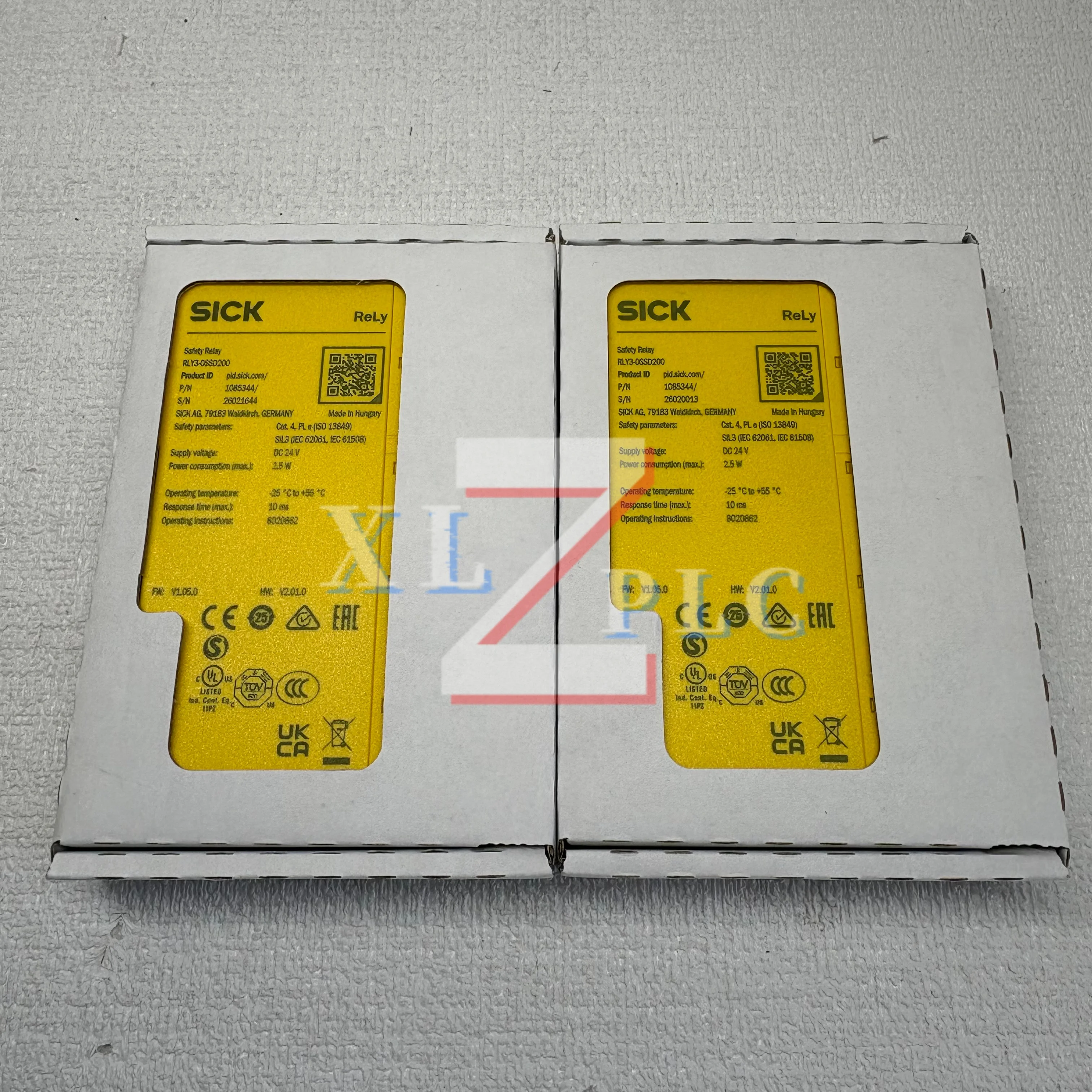 Safety relay 100%NEW RLY3-OSSD200 1085344
Safety relay 100%NEW RLY3-OSSD200 1085344