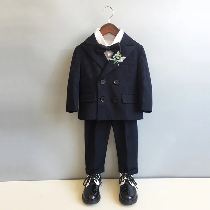Autumn Kids Boys Wedding Suit Children Boy British Style Double Breasted Blazer Pant Suit 1-14Y Kids Formal Elegant Suit Costume
Autumn Kids Boys Wedding Suit Children Boy British Style Double Breasted Blazer Pant Suit 1-14Y Kids Formal Elegant Suit Costume