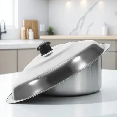 Stainless Steel Wok Cover 38cm High Dome Pot Replacement Fry Pan Lid Skillet Covers Microwave Lid Restaurant Home Use
Stainless Steel Wok Cover 38cm High Dome Pot Replacement Fry Pan Lid Skillet Covers Microwave Lid Restaurant Home Use