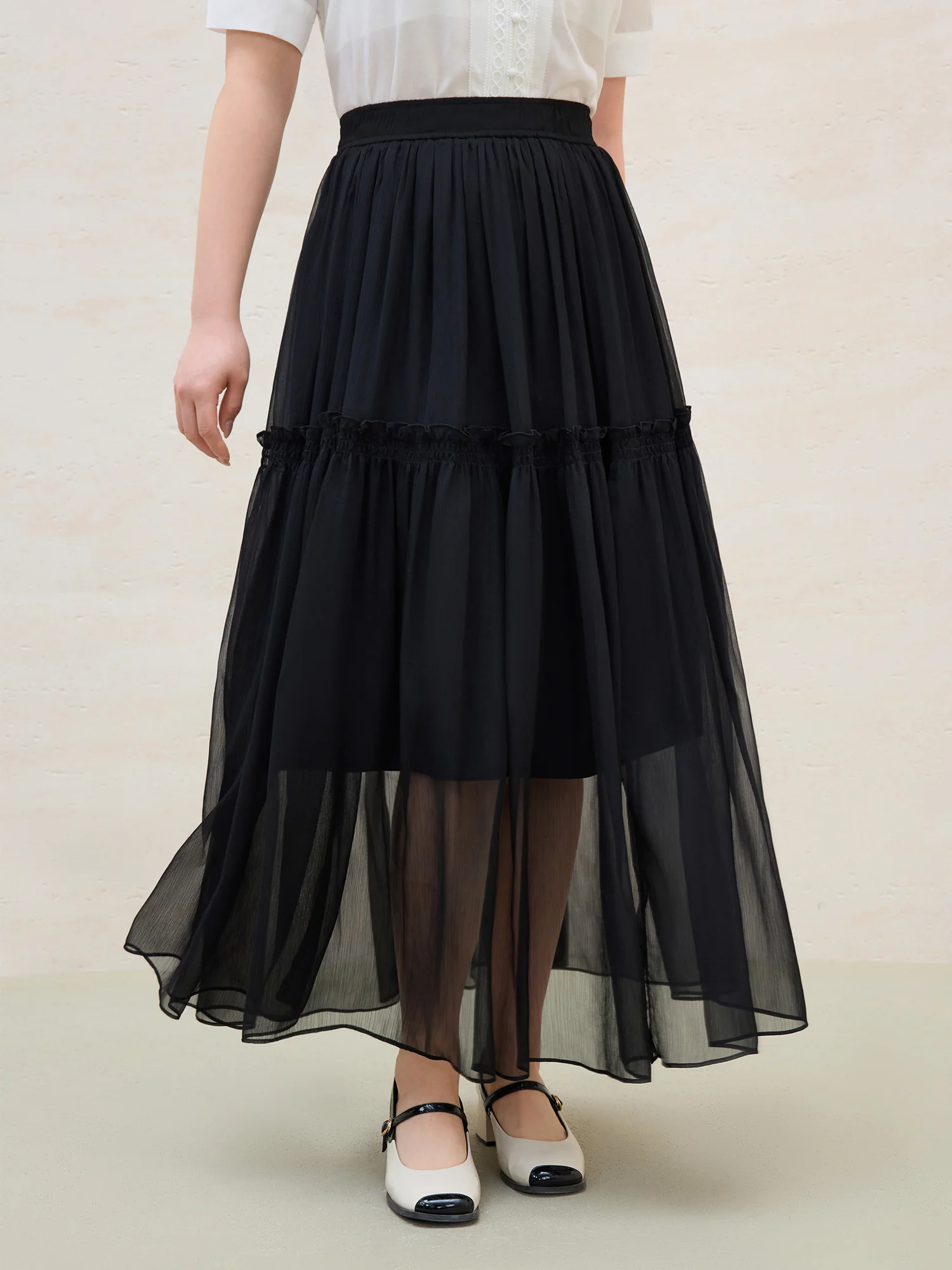 DUSHU Plus Size Women Clothing Fairy Drape Elegant Mesh Skirt 2025 Summer New Arrival White Romantic Skirt for Women 25DS82503
DUSHU Plus Size Women Clothing Fairy Drape Elegant Mesh Skirt 2025 Summer New Arrival White Romantic Skirt for Women 25DS82503