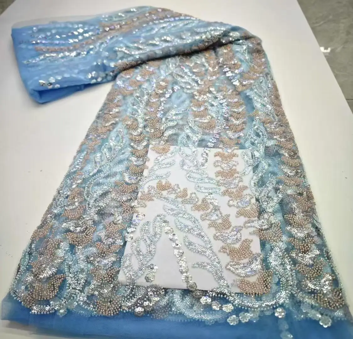 Onion African Handmade Sequins Net Pearls Lace Fabric 2025 French Heavy Beaded Tulle Lace Fabric For Bridal Party Dress Material
Onion African Handmade Sequins Net Pearls Lace Fabric 2025 French Heavy Beaded Tulle Lace Fabric For Bridal Party Dress Material
