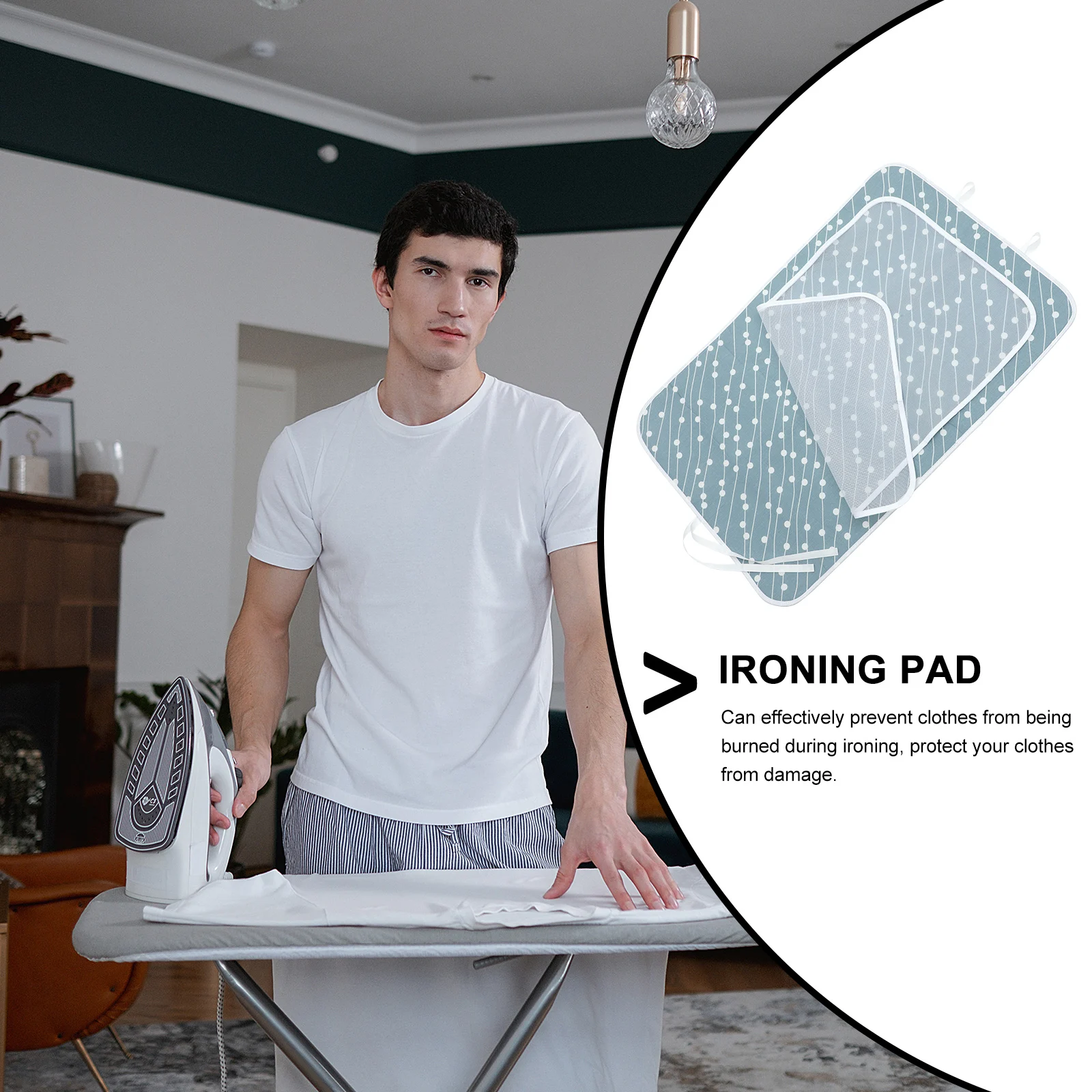 Folding Pad Heat Resistant Mesh Cloth Protection Cushion For Clothing Household Pressing Insulation Board Cover Portable
Folding Pad Heat Resistant Mesh Cloth Protection Cushion For Clothing Household Pressing Insulation Board Cover Portable