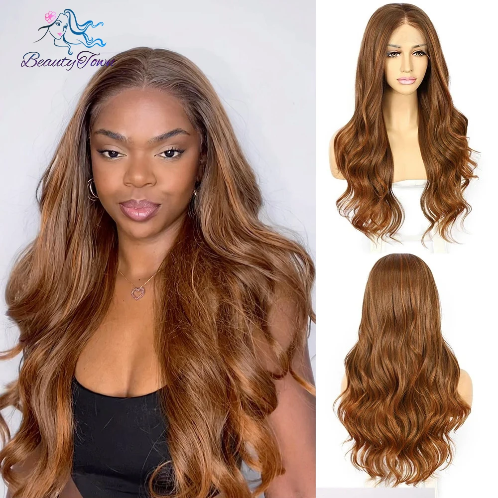 Ginger Orange Colored Synthetic Lace Front Wig Copper Blonde HD Transparent Lace Frontal Wig Body Wave Full Cosplay Daily Wig
Ginger Orange Colored Synthetic Lace Front Wig Copper Blonde HD Transparent Lace Frontal Wig Body Wave Full Cosplay Daily Wig