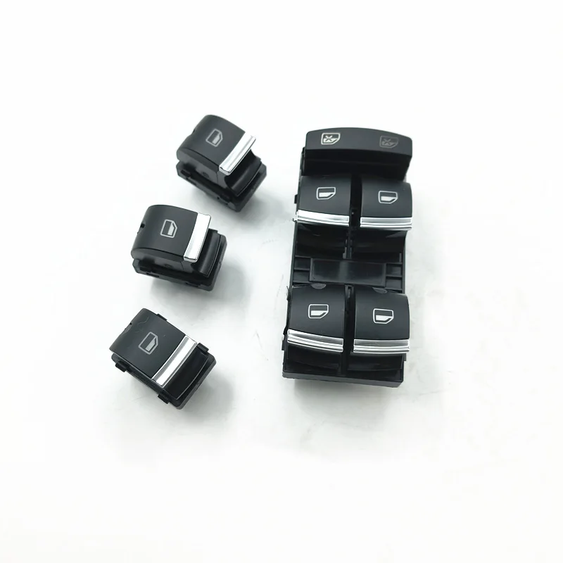 Кнопка стеклоподъемника с хромированием для Audi A6 S6 A6L RS6 A3 S3 Q7 RS3 4F0959855B 4F0959851H
Кнопка стеклоподъемника с хромированием для Audi A6 S6 A6L RS6 A3 S3 Q7 RS3 4F0959855B 4F0959851H