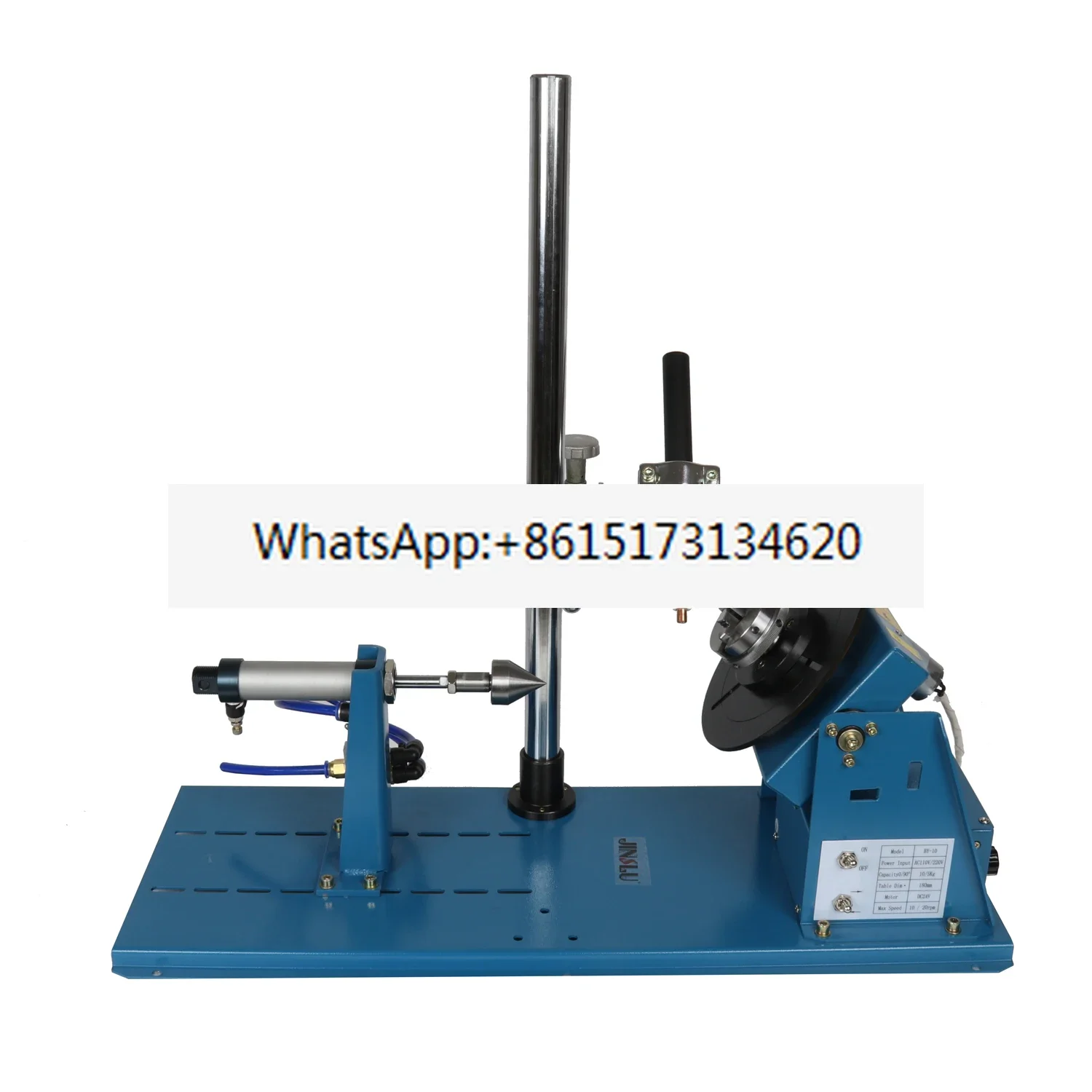 BY-10T Mini Welding Positioner Welding Rotator Turntable Equipment 220V with K01-63 3 Jaws Chucks and Torch Holder
BY-10T Mini Welding Positioner Welding Rotator Turntable Equipment 220V with K01-63 3 Jaws Chucks and Torch Holder