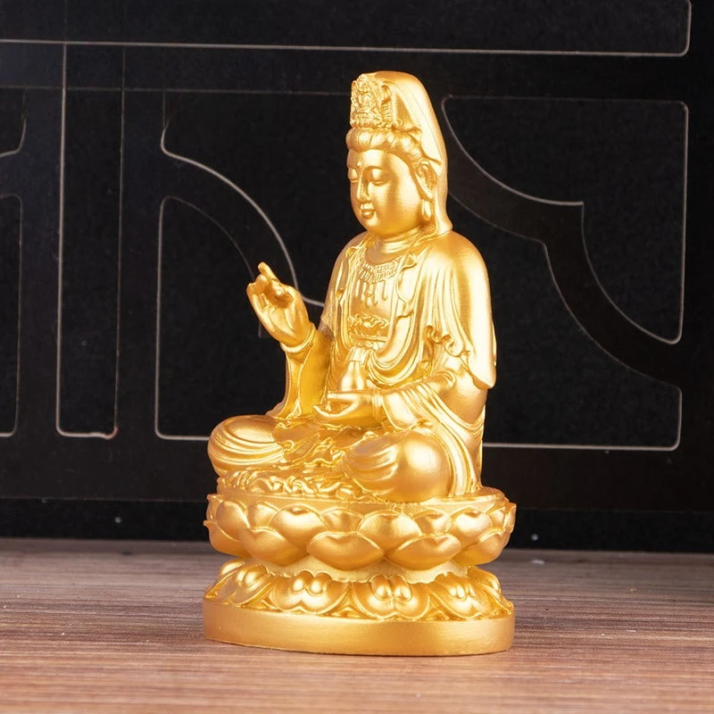 DSA Nanhai Guanyin Bodhisattva Home Lotus Guanyin Buddha Statue Home Offering Ornaments to Keep Safe Town House Lucky
DSA Nanhai Guanyin Bodhisattva Home Lotus Guanyin Buddha Statue Home Offering Ornaments to Keep Safe Town House Lucky