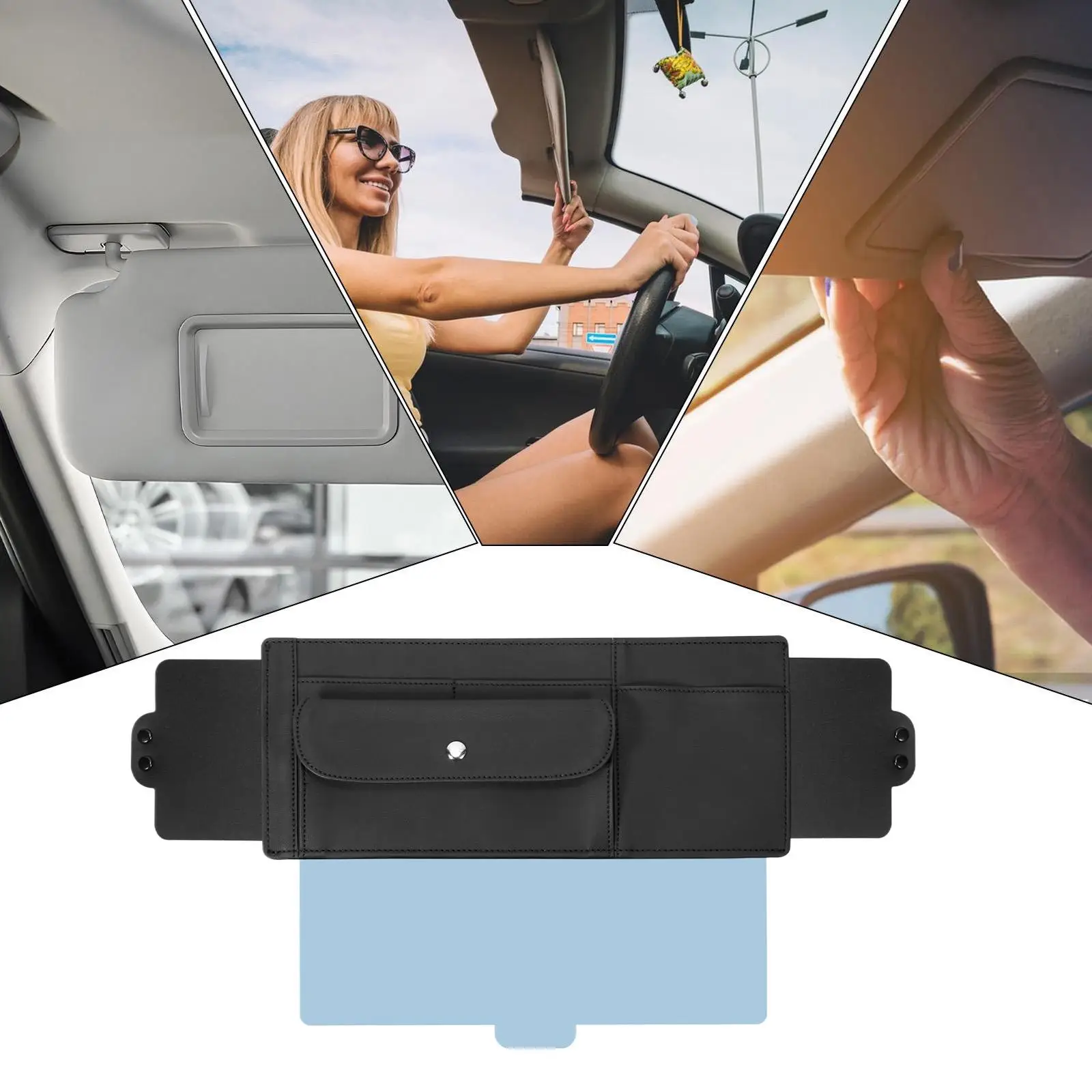 Sun Visor Extender For Car With Mirror And Card Slot Anti-Glare Protector Foldable Visor Extender For Safe Driving Vehicle Truck
Sun Visor Extender For Car With Mirror And Card Slot Anti-Glare Protector Foldable Visor Extender For Safe Driving Vehicle Truck