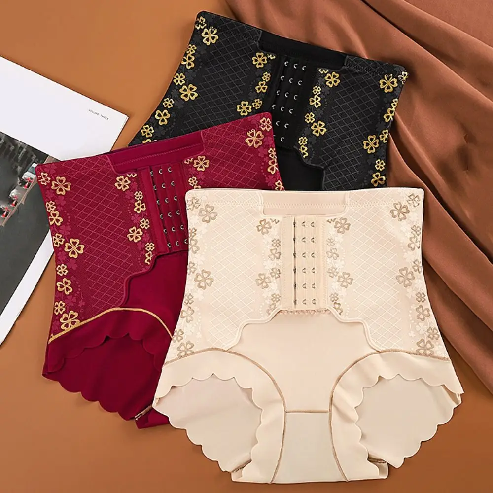 Three Row Buckle Postpartum Body Shaper Flower High Waist Butt Lifter Briefs Panties Waist Trainer Seamless Cotton Underpants
Three Row Buckle Postpartum Body Shaper Flower High Waist Butt Lifter Briefs Panties Waist Trainer Seamless Cotton Underpants