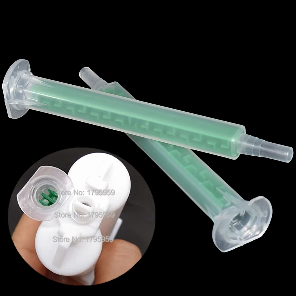 50pcs AB Glue Dispensing Mixer Tube Plastic Mixing Nozzle 83mm Static Mixer Mixing Tube Set for Two Component 50ml Cartridges
50pcs AB Glue Dispensing Mixer Tube Plastic Mixing Nozzle 83mm Static Mixer Mixing Tube Set for Two Component 50ml Cartridges
