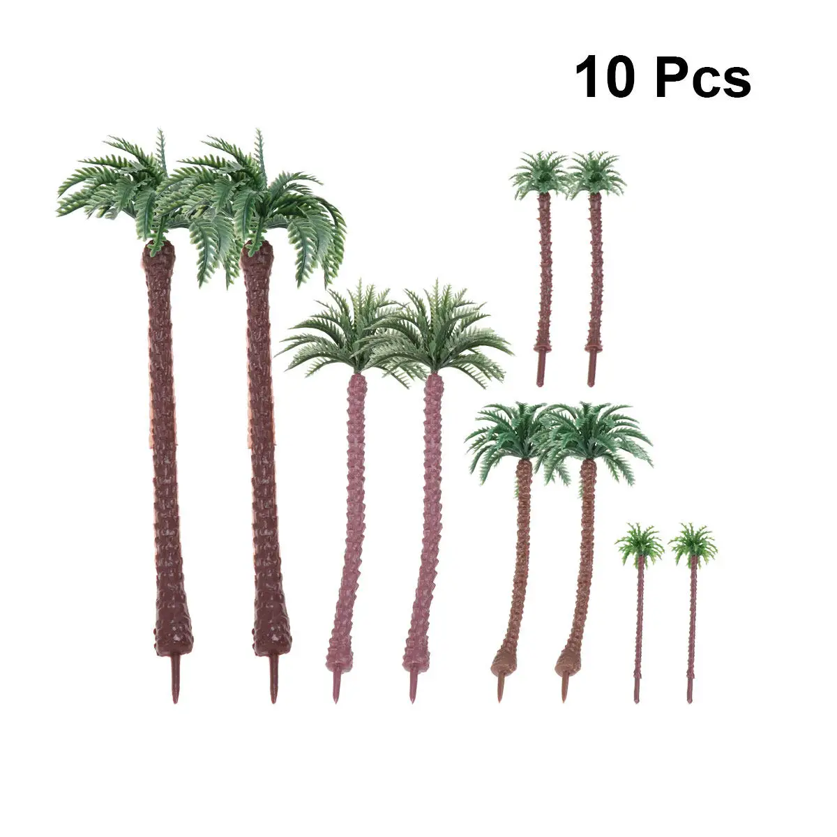 10Pcs Plastic Palm Tree Palm Scenery Layout Decoration 19Cm 13Cm 9Cm 7Cm 5.5cm Green Landscape for Micro Scenes
10Pcs Plastic Palm Tree Palm Scenery Layout Decoration 19Cm 13Cm 9Cm 7Cm 5.5cm Green Landscape for Micro Scenes