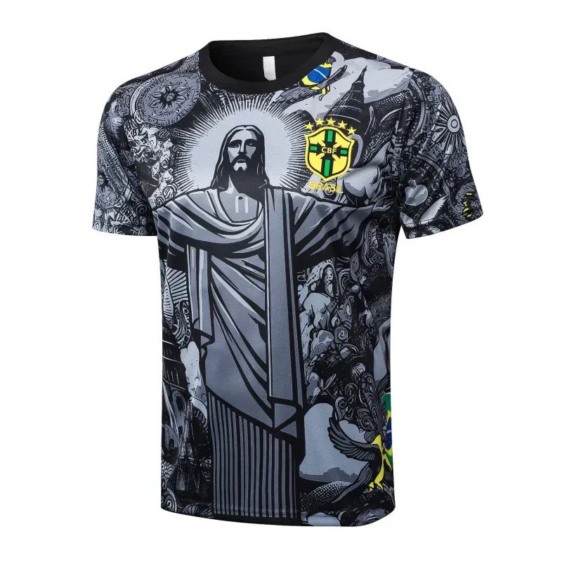 2025 Brazil Jesus Special Edition Football Jersey T-shirt Summer New Arrival Sports Men T Shirt Outdoor Kids Soccer Tee Clothing
2025 Brazil Jesus Special Edition Football Jersey T-shirt Summer New Arrival Sports Men T Shirt Outdoor Kids Soccer Tee Clothing