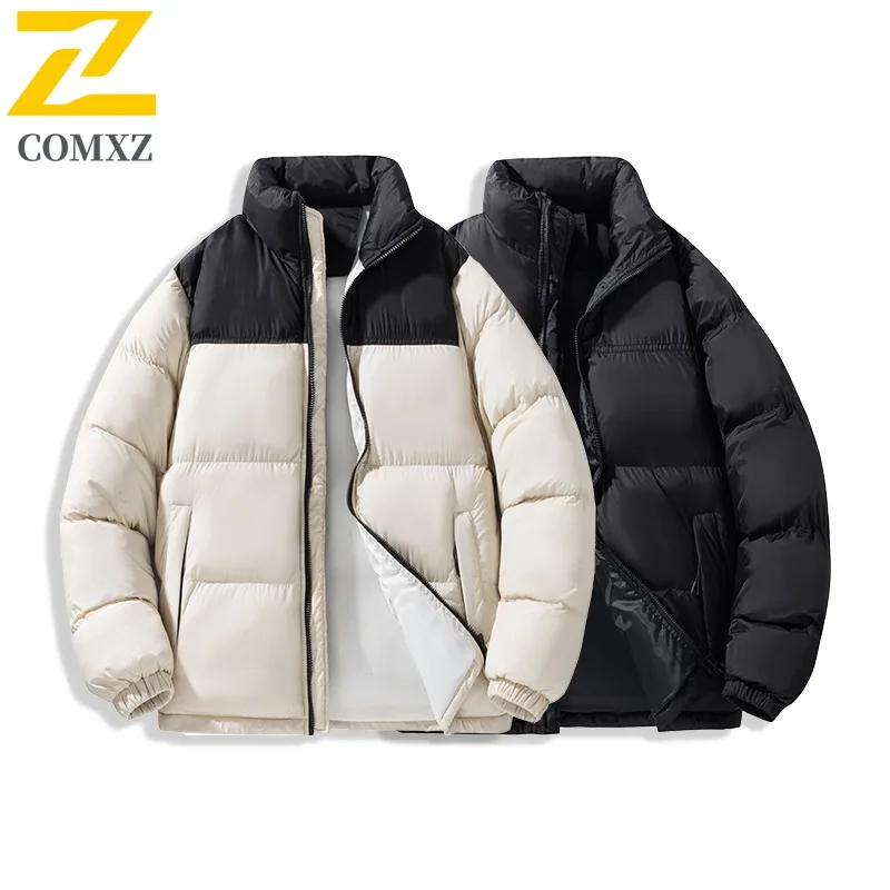 COMXZ уличная стеганая куртка с толстым воротником-стойкой, минималистичная зимняя подкладка для катания на лыжах, уличное легкое пальто-парка, мужская одежда
COMXZ уличная стеганая куртка с толстым воротником-стойкой, минималистичная зимняя подкладка для катания на лыжах, уличное легкое пальто-парка, мужская одежда