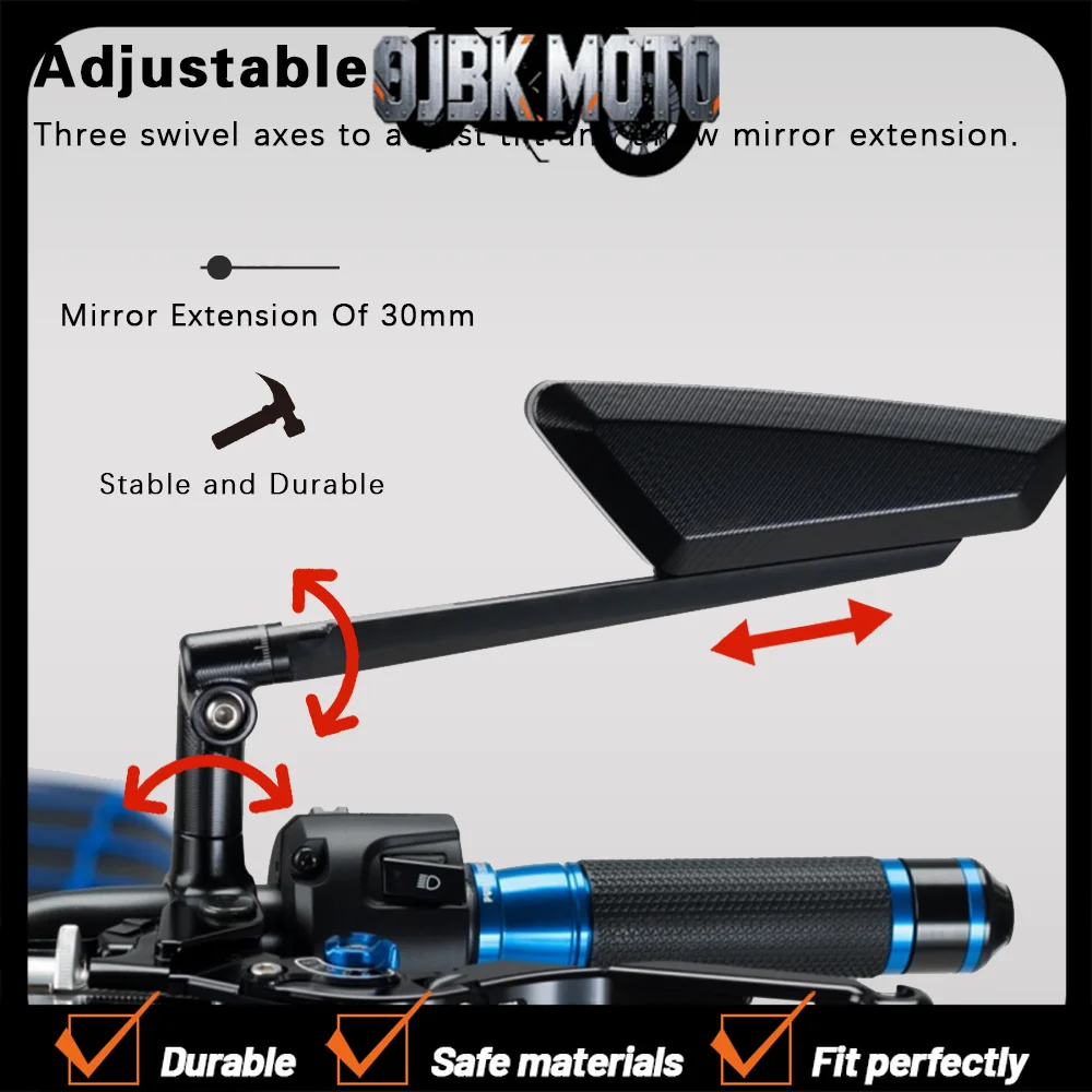 For SUZUKI GSX-8S GSX8S Hypernaked Mirrors GSX 8S 2023 2024 Motorcycle Adjustable Rearview Mirror GSX-8S Accessories Mirrors
For SUZUKI GSX-8S GSX8S Hypernaked Mirrors GSX 8S 2023 2024 Motorcycle Adjustable Rearview Mirror GSX-8S Accessories Mirrors