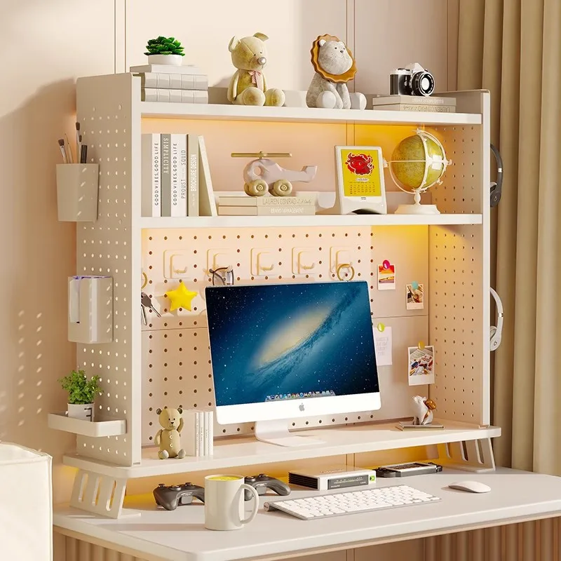 Adjustable MonitorStandRiserTierDesk Shelf &Organizer with Pegboard Sturdy Steel Wood Desktop Storage Rack forComputerHomeOffice
Adjustable MonitorStandRiserTierDesk Shelf &Organizer with Pegboard Sturdy Steel Wood Desktop Storage Rack forComputerHomeOffice