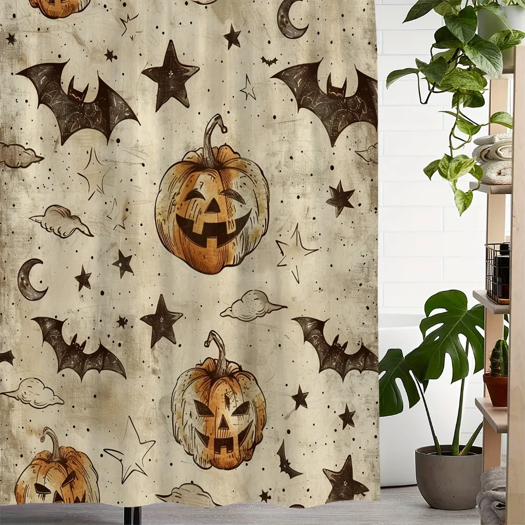 1/4 шт., украшение на Хэллоуин, злой узор тыквы, занавеска для душа, декор для ванной комнаты, украшение на Хэллоуин, домашняя занавеска для душа
1/4 шт., украшение на Хэллоуин, злой узор тыквы, занавеска для душа, декор для ванной комнаты, украшение на Хэллоуин, домашняя занавеска для душа