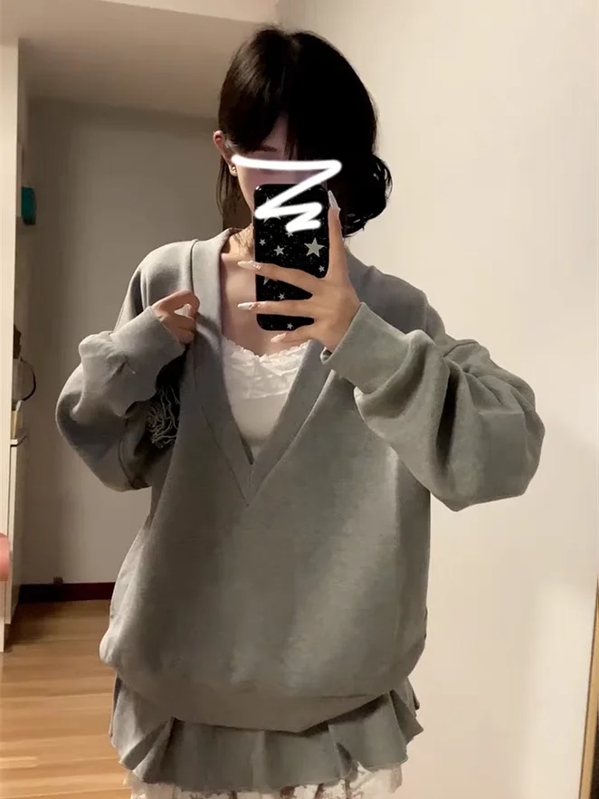 Женские толстовки, молодежная женская одежда, популярная облегающая вышивка с круглым вырезом, украшение для юниоров, антихолодная массивная полоска, флокирование
Женские толстовки, молодежная женская одежда, популярная облегающая вышивка с круглым вырезом, украшение для юниоров, антихолодная массивная полоска, флокирование