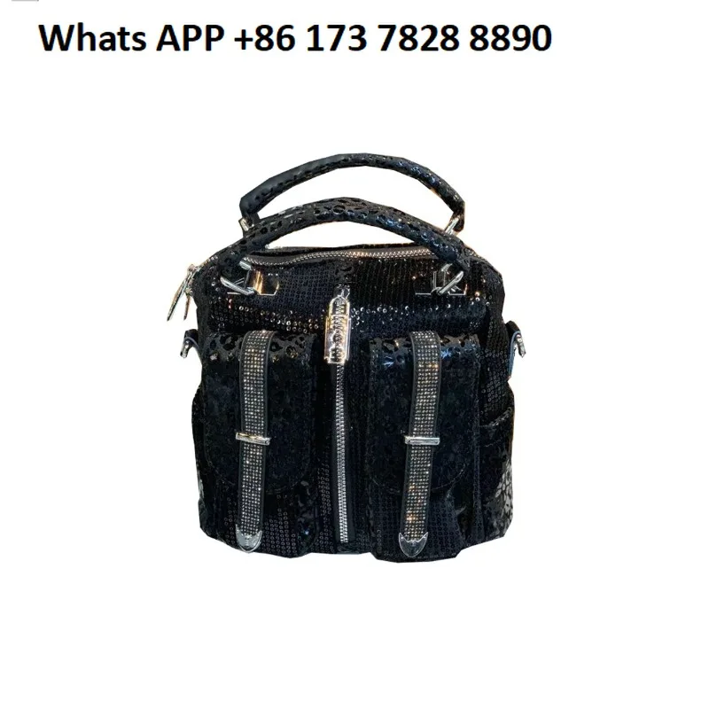Hot Diamond Shoulder Women's Bag 2024 New Fashion Sequin Three-purpose Premium Crossbody Handbag
Hot Diamond Shoulder Women's Bag 2024 New Fashion Sequin Three-purpose Premium Crossbody Handbag