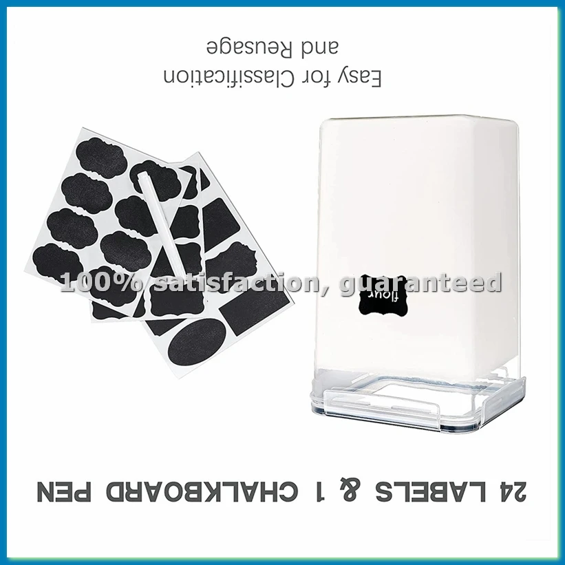 2 шт. большие контейнеры для хранения пищевых продуктов с герметичными крышками 6,5 л, для муки, сахара, выпечки и хранения сухих продуктов-AT48
2 шт. большие контейнеры для хранения пищевых продуктов с герметичными крышками 6,5 л, для муки, сахара, выпечки и хранения сухих продуктов-AT48