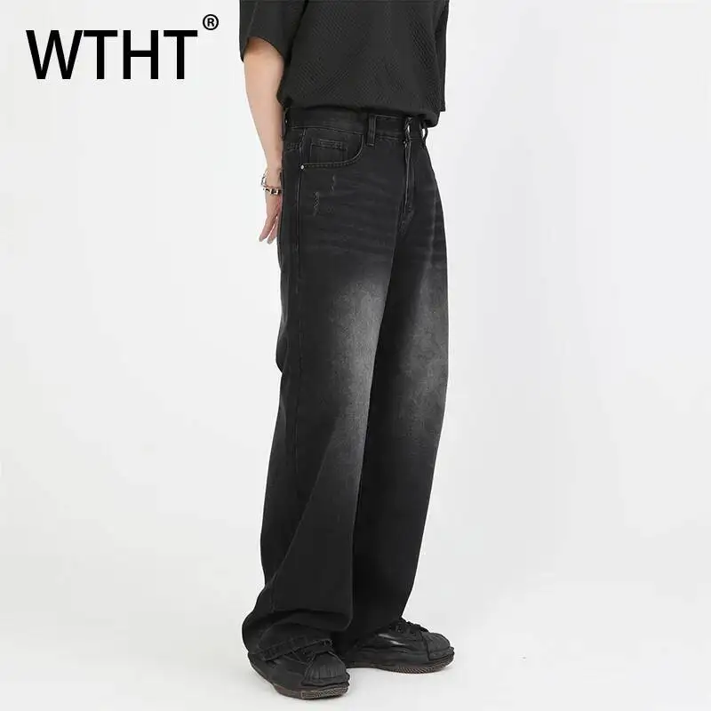 WTHT Fashion 2026 Summer Men's Wash Do Old Loose Straight Denim Pants Vintage Trendy High-waisted Wide Leg Jeans Male 2A3189
WTHT Fashion 2026 Summer Men's Wash Do Old Loose Straight Denim Pants Vintage Trendy High-waisted Wide Leg Jeans Male 2A3189