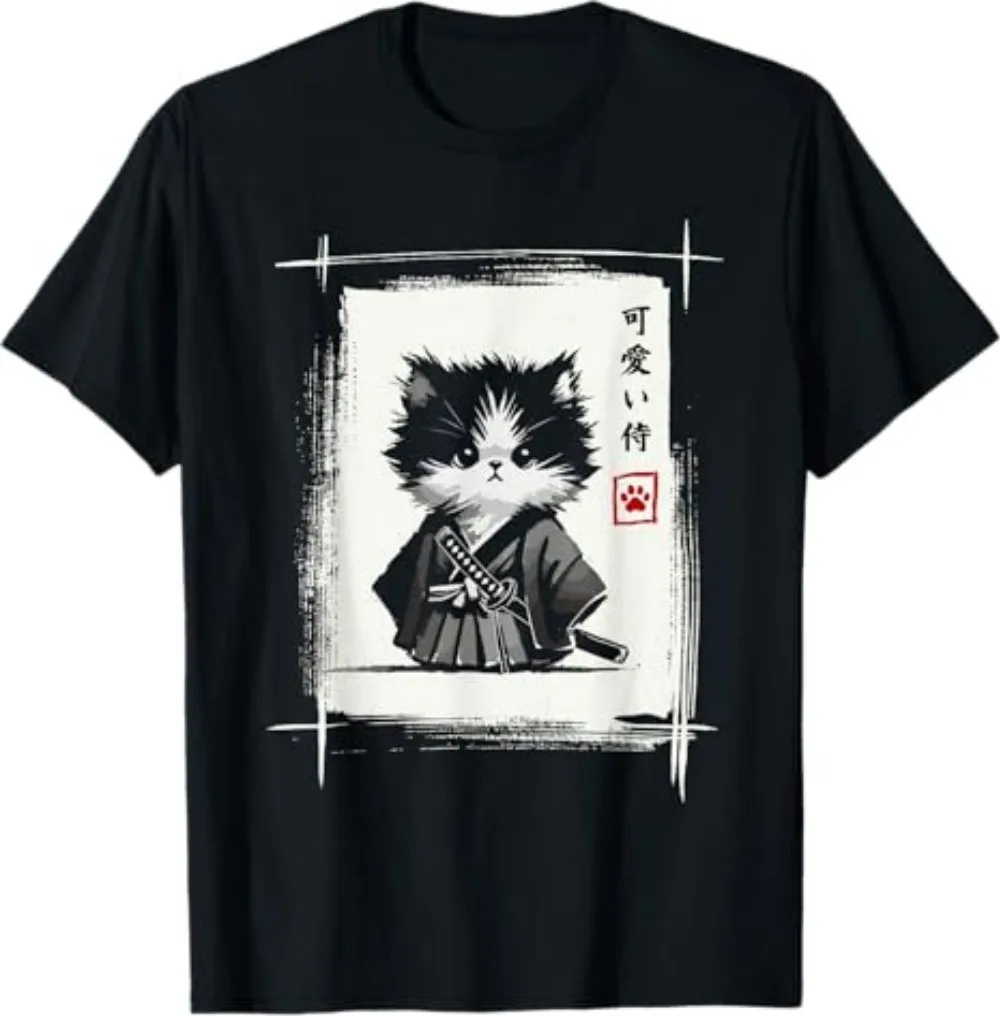 Sumi-e Style Japanese Cat Art Funny Kawaii T-Shirt
Sumi-e Style Japanese Cat Art Funny Kawaii T-Shirt