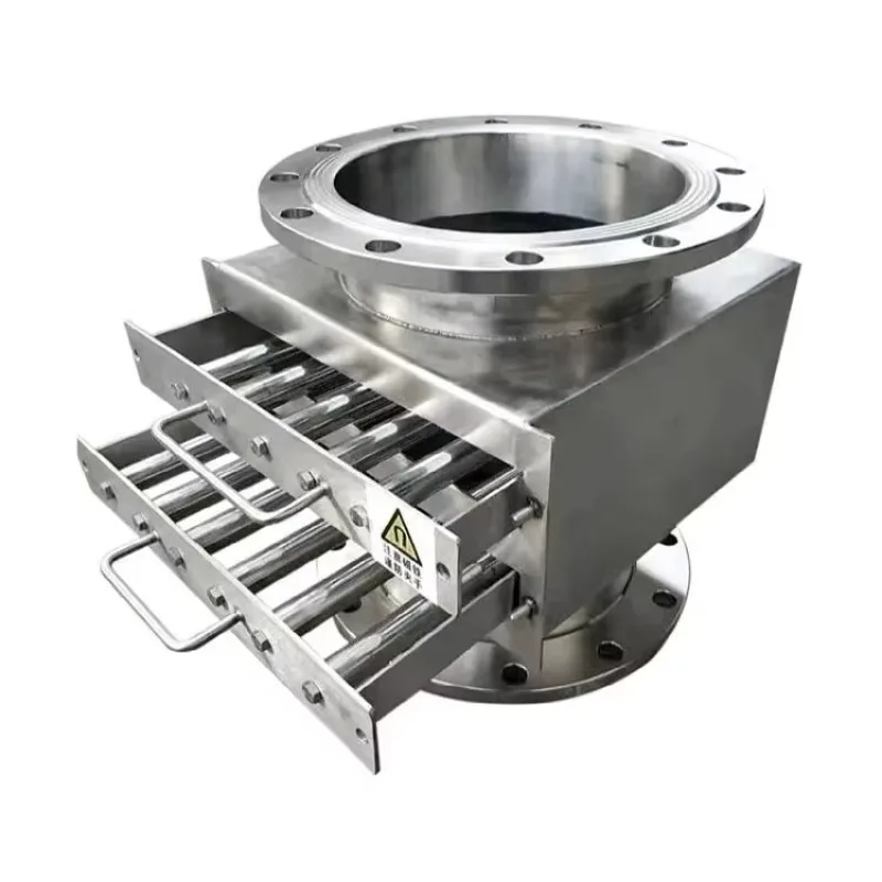 304 Stainless Steel Pipeline Iron Remover Dry Powder Drawer Type Self Magnetic Filter
304 Stainless Steel Pipeline Iron Remover Dry Powder Drawer Type Self Magnetic Filter