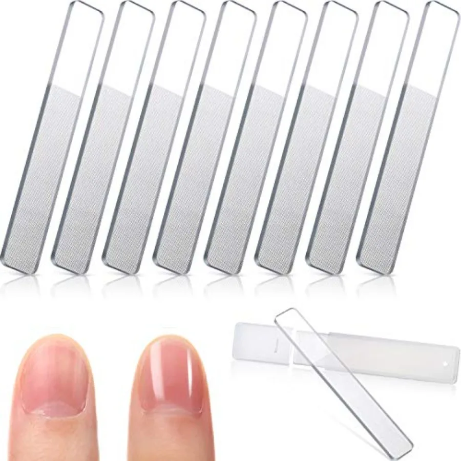8 Pieces Nano Shiner Files Glass Natural Nail Files Crystal Shiner Buffer Polisher with Case for Natural Nails
8 Pieces Nano Shiner Files Glass Natural Nail Files Crystal Shiner Buffer Polisher with Case for Natural Nails