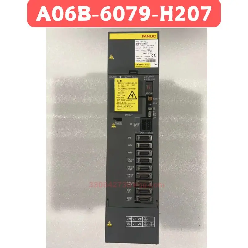 Тест функции сервопривода б/у A06B-6079-H207 ОК, цвет ОК
Тест функции сервопривода б/у A06B-6079-H207 ОК, цвет ОК