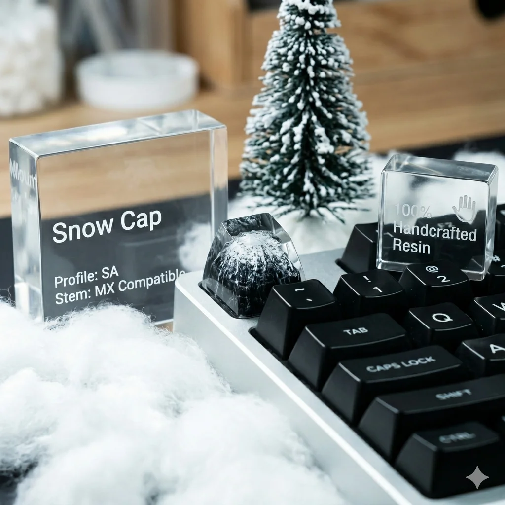 Artisan Keyboard Keycaps The peak of snowy mountain Resin Custom ESC 1U SA R1 Handmade for MX Switch Mechanical Keyboards Keycap
Artisan Keyboard Keycaps The peak of snowy mountain Resin Custom ESC 1U SA R1 Handmade for MX Switch Mechanical Keyboards Keycap