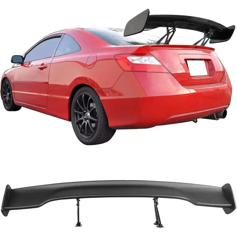 , Universal 57 Inch ABS Black GT Wing Span JDM High Stand Trunk Spoiler Wing, for Most Honda Toyota Nissan Ford Dodge Coupe Seda
, Universal 57 Inch ABS Black GT Wing Span JDM High Stand Trunk Spoiler Wing, for Most Honda Toyota Nissan Ford Dodge Coupe Seda