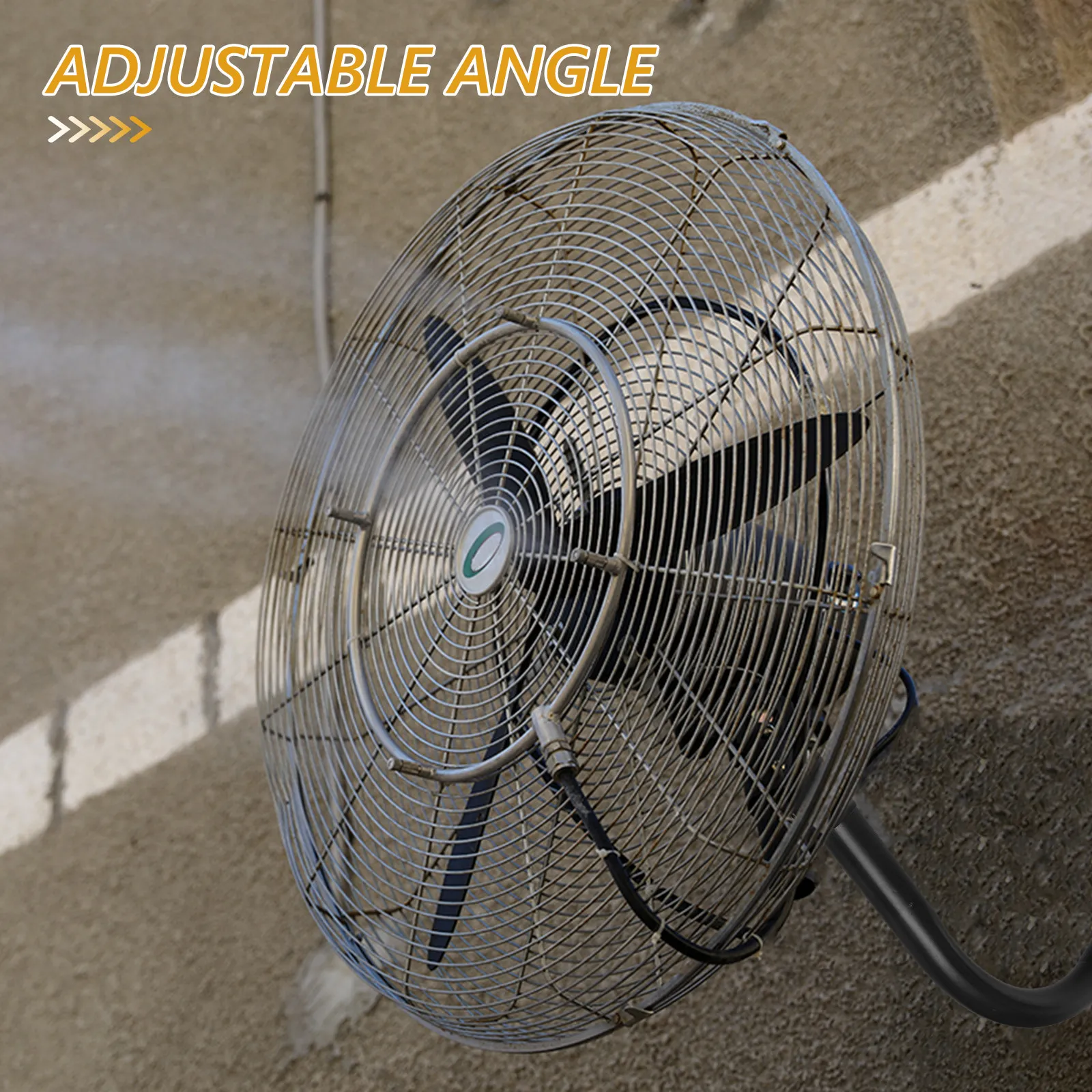 Heavy Duty Wall Mount Fan Holder Sturdy Iron Bracket Adjustable Rods Wall Ceiling Mountable Industrial Flexibility
Heavy Duty Wall Mount Fan Holder Sturdy Iron Bracket Adjustable Rods Wall Ceiling Mountable Industrial Flexibility