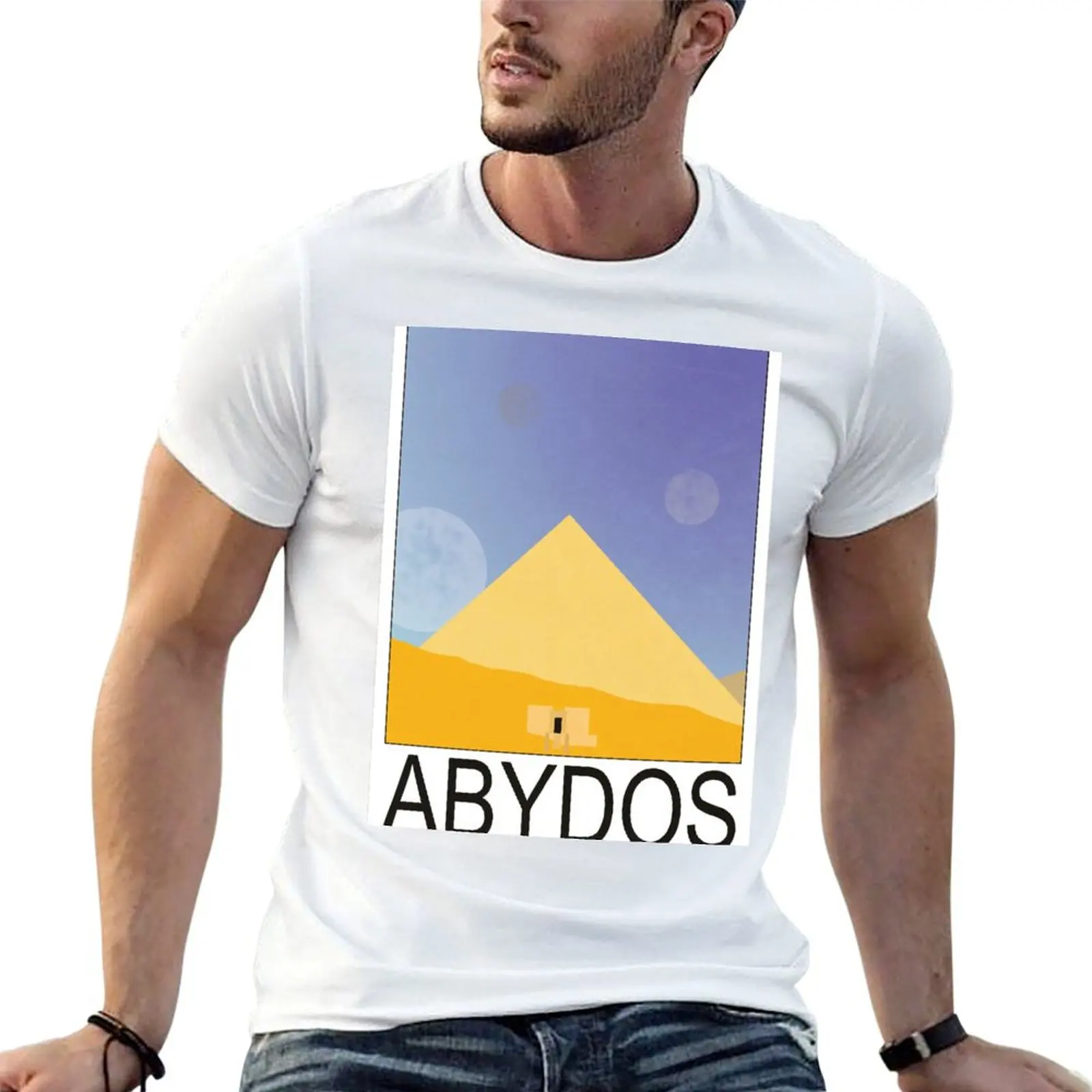 Stargate - Travel Poster (Abydos) T-Shirt t shirts for man graphic funny t shirts for man pack white T-Shirt
Stargate - Travel Poster (Abydos) T-Shirt t shirts for man graphic funny t shirts for man pack white T-Shirt