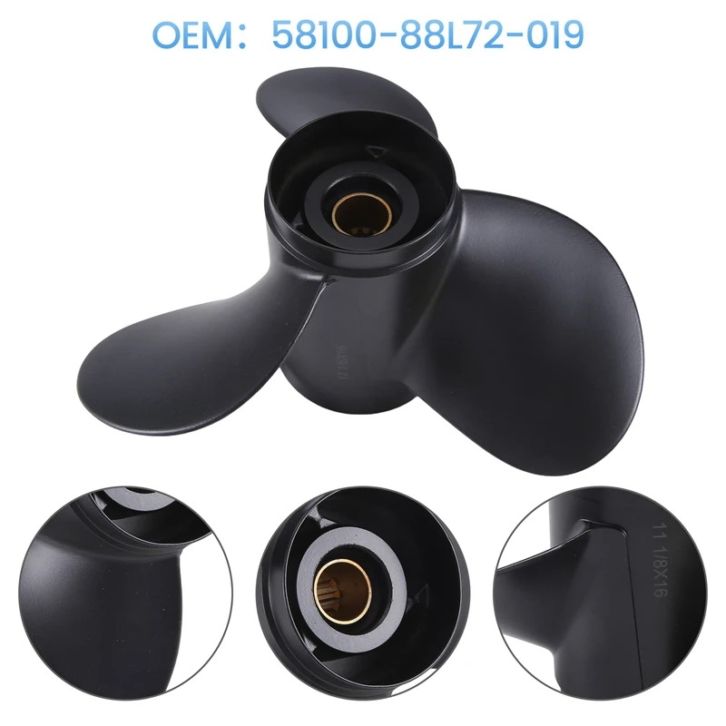 58100-88L72-019 Подвесной металлический пропеллер для SUZUKI 5810088 L72019 (3X11-1/8X16) Запасные части
58100-88L72-019 Подвесной металлический пропеллер для SUZUKI 5810088 L72019 (3X11-1/8X16) Запасные части