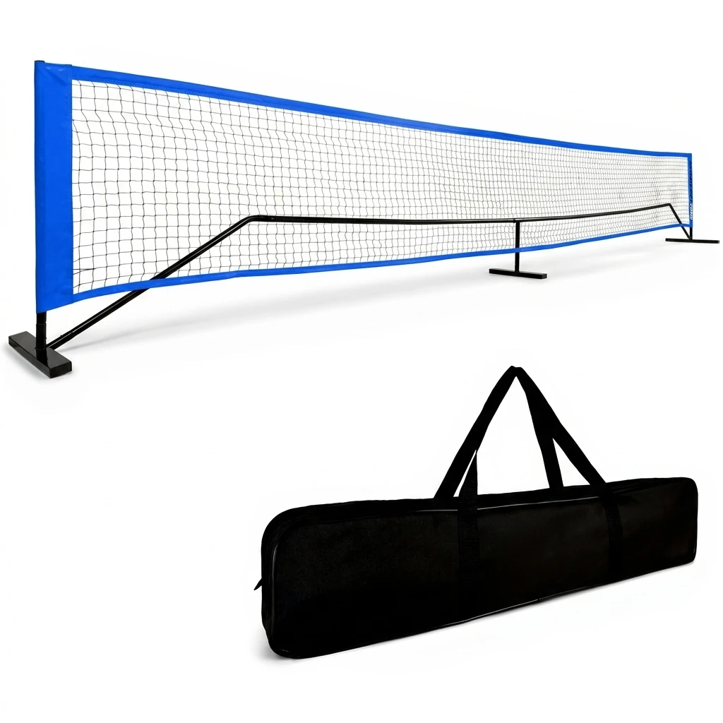 Durable Sturdy Steel Frame Portable Badminton Volleyball Net Set for Backyard Beach Outdoor Play
Durable Sturdy Steel Frame Portable Badminton Volleyball Net Set for Backyard Beach Outdoor Play