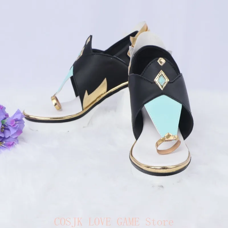 ShenHe Cosplay Game Genshinimpact Cosplay Open-toe High-heeled Slippers for Comic Con Halloween Party Costumes Shoes for Women
ShenHe Cosplay Game Genshinimpact Cosplay Open-toe High-heeled Slippers for Comic Con Halloween Party Costumes Shoes for Women