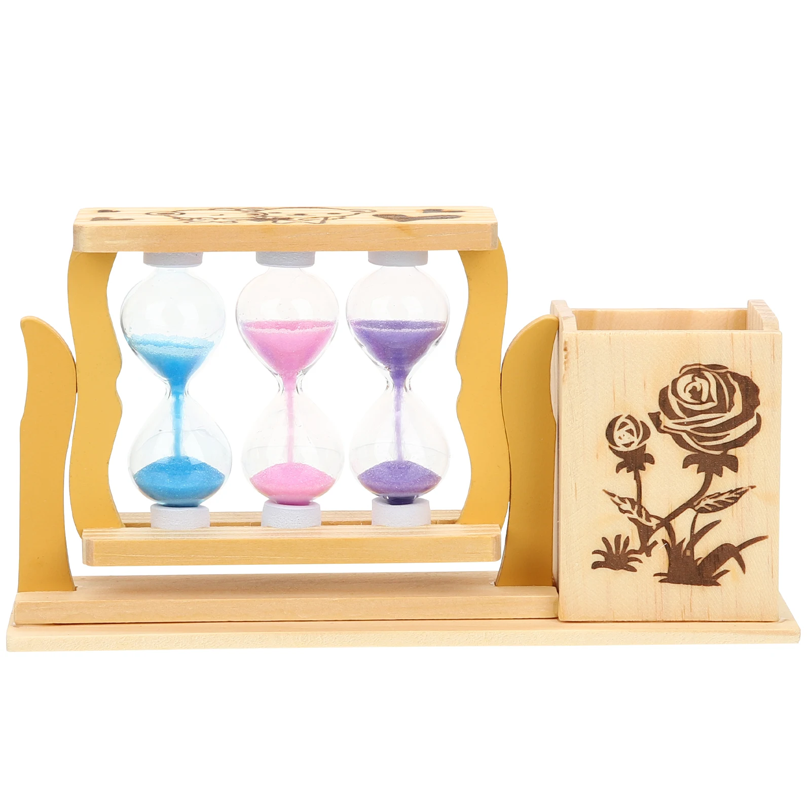 Wood Pen Holder Hourglass Decor Desk Tidy Storage Cute Stationery Gift Pencil Container Kids Birthday Present
Wood Pen Holder Hourglass Decor Desk Tidy Storage Cute Stationery Gift Pencil Container Kids Birthday Present
