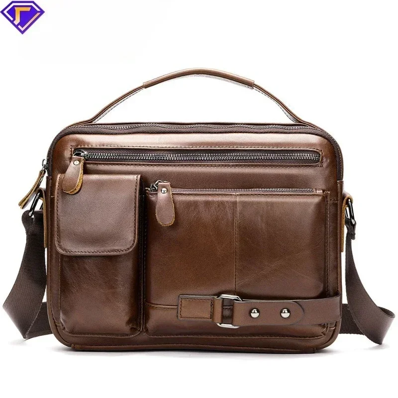 Men's Single-shoulder Leather Casual Bag Messenger Bag Stylish Slanting Style Available Now
Men's Single-shoulder Leather Casual Bag Messenger Bag Stylish Slanting Style Available Now