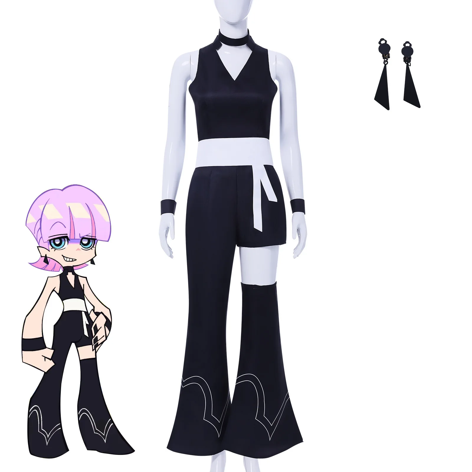 New Suspender Angel Cosplay Costume Angel Polly Ulfen Cosplay Anime Role-Playing Costume Halloween Set
New Suspender Angel Cosplay Costume Angel Polly Ulfen Cosplay Anime Role-Playing Costume Halloween Set